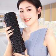 New Usb Vibrating Electric Yoga Column 5-Speed Solid Foam Shaft Massage Stick Massager Rolling Shaft Pu Material